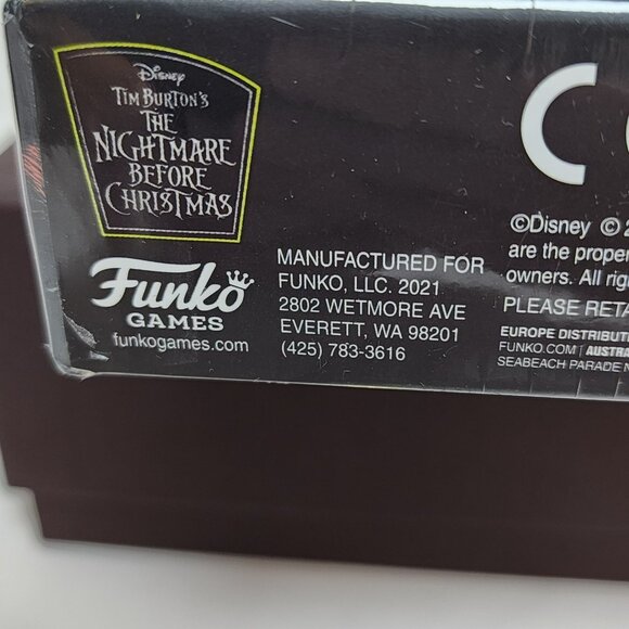 DISNEY TIM BURTON'S NIGHTMARE BEFORE CHRISTMAS CARD GAME NEW Cards Sealed FUNKO - Picture 4 of 7
